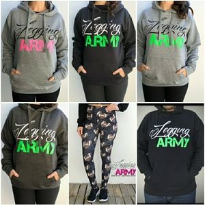 Leggings, Sweaters & Makeup Bags